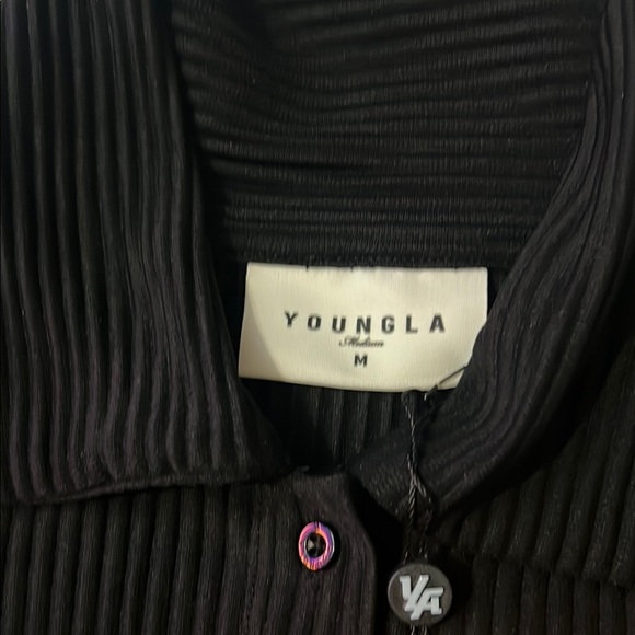 youngLA W444 ARIA PLEATED TOP - Picture 6 of 12